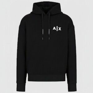 Armani Exchange Ribbed Hoodie